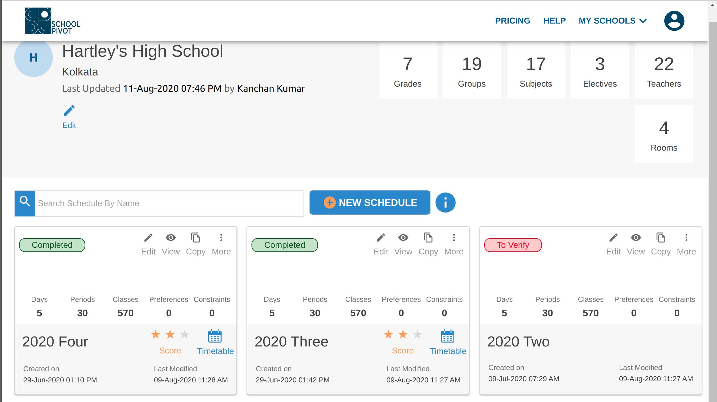 If you are using ascTimetables, primetimetable, or edutimer you can easily see why SchoolPivot is so much easier to use and powerful. SchoolPivot timetable app can handle most of your needs to create timetables via an easy to use intuitive interface and workflow.